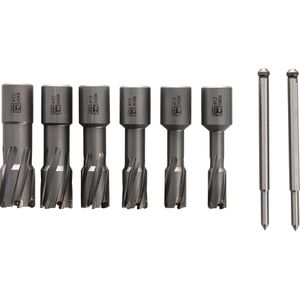Kernbohrer Fein Best Of Set, 63127714020, 8-teilig