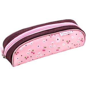 Produktbild für Schulranzen Belmil Compact Plus, Cherry Blossom, 5-teilig