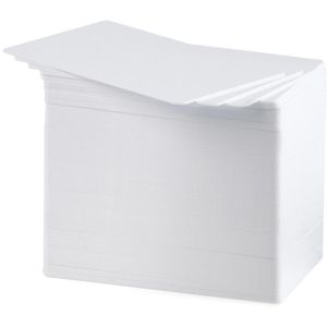 Produktbild für Plastikkarten HID Fargo UltraCard PVC, blanko weiß
