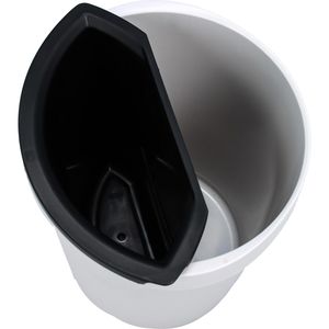Produktbild für Abfalleinsatz Helit H6106995 the collector schwarz