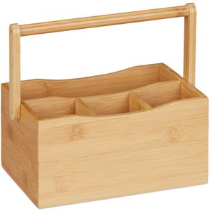 Produktbild für Besteckhalter Relaxdays 10033869, Bambus