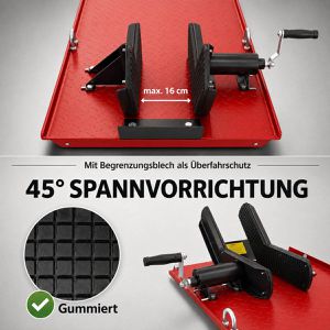 Produktbild für Hebebühne Trutzholm 74830, rot, für Motorrad