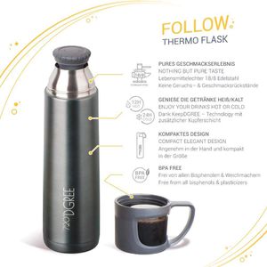 Produktbild für Thermosflasche 720DGREE Follow, Edelstahl