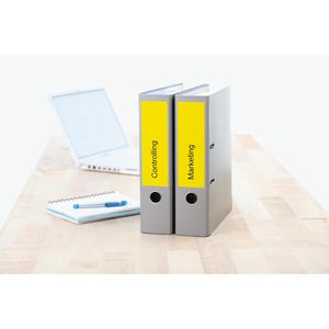 Produktbild für Rückenschilder Herma 4296 Special, gelb
