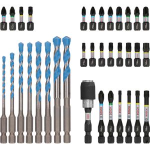 Produktbild für Bohrer-Bit-Set Bosch PRO Impact Mixed Set Multi Construction