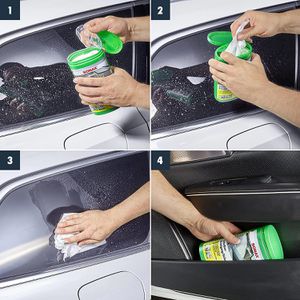 Produktbild für Reinigungstücher Sonax 04120000, ScheibenReinigung, feucht