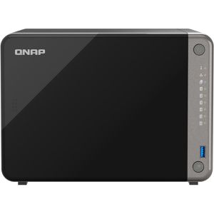 Produktbild für NAS QNAP TS-AI642-8G, 2x 1GbE &amp; 2.5GbE LAN, 6 Bay