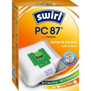Produktbild für Staubsaugerbeutel Swirl PC 87 (PC 90) MicroPor Plus