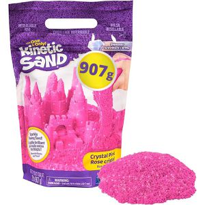 Kinetischer-Sand Kinetic-Sand Glitzer, crystal pink