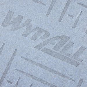 Produktbild für Putztuchrolle Wypall L20 7277, aus Zellstoff, blau