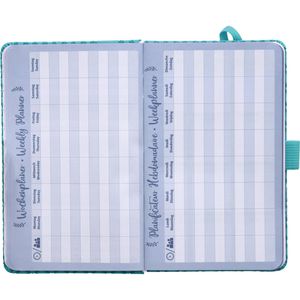 Produktbild für Buchkalender Sigel J6102, Jolie aqua green, 2026