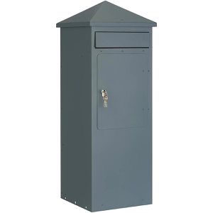 Produktbild für Briefkasten SafePost ScanPro 110PZ, anthrazit, aus Stahl