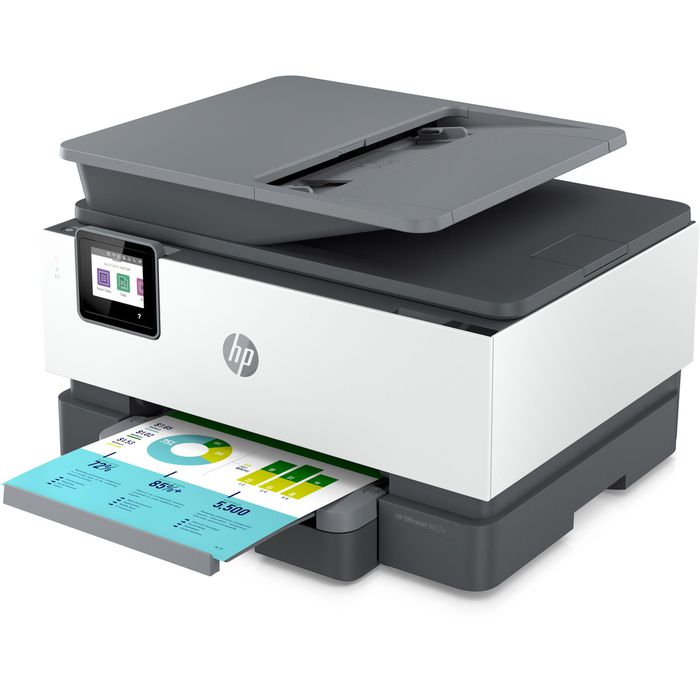 Hp Multifunktionsgerät Officejet Pro 9012e Aio Adf Kopierer Fax Scanner Tintenstrahldrucker 3654