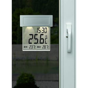 Produktbild für Fensterthermometer TFA 30.1035 Vision Solar außen