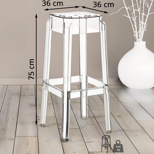 Produktbild für Barhocker CLP Fox 10130071