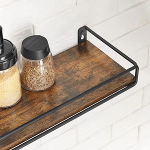 Produktbild für Wandregal Vasagle LWS441B01, vintage braun