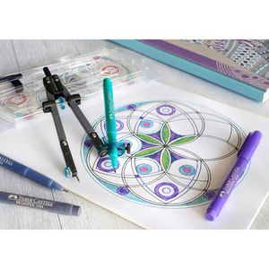 Produktbild für Zirkel Faber-Castell 174035, 3-teilig