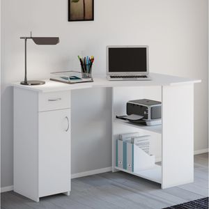 Produktbild für Schreibtisch VCM Linzia, 913518, weiß