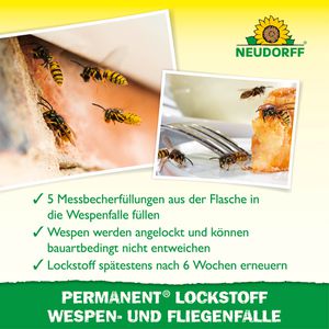 Produktbild für Wespenfalle-Köder Neudorff Permanent Lockstoff