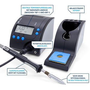 Produktbild für Lötstation Ersa 0RDS80, RDS 80, Set, 9-teilig