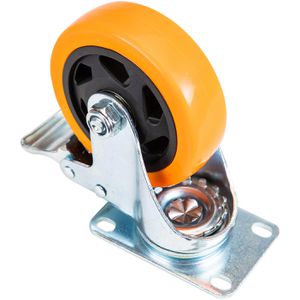 Produktbild für Schwerlastrolle HMF 6710, Lenkrolle mit Bremse