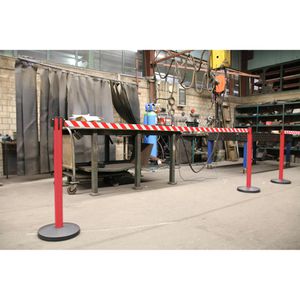 Produktbild für Personenleitsystem ALLROUNDLINE ALA 20, rot
