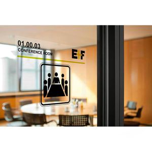 Produktbild für Folienetiketten Herma 8020, transparent glänzend