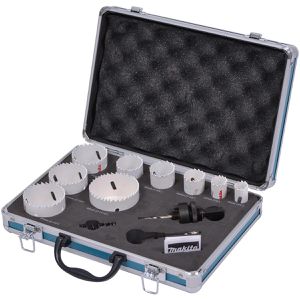 Lochsäge Makita D-47282, BIM Elektro-Set 12-teilig