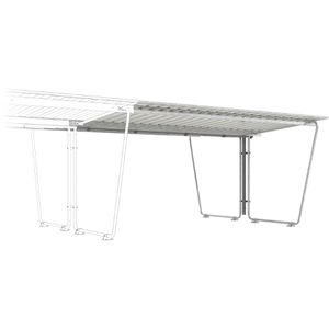 Produktbild für Fahrradunterstand WSM Siegen S29, grauweiß, aus Metall