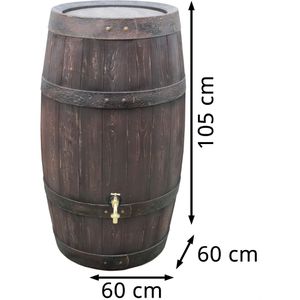 Produktbild für Regentonne Prosperplast Arves Barrique, 250 Liter