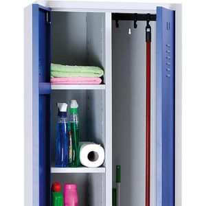 Produktbild für Mehrzweckschrank G-Office CLC/HD.1860, abschließbar, blau