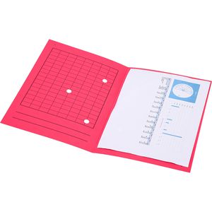 Produktbild für Umlaufmappe Leitz 3998-00-25, A4, rot
