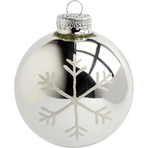 Produktbild für Weihnachtskugeln Krebs&amp;Sohn braun / silber /gold