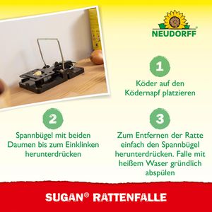 Produktbild für Rattenfalle Neudorff Sugan 853