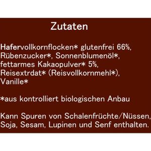 Produktbild für Müsli Bauckhof Hafermüsli Crunchy Schoko, BIO