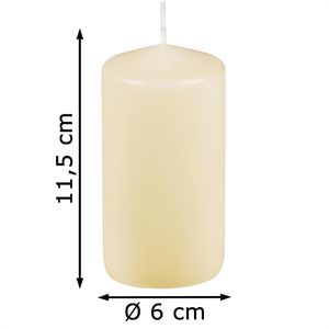 Produktbild für Kerzen Papstar 17991, Stumpenkerzen