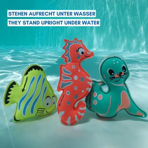 Produktbild für Tauchspielzeug Schildkröt 970328 Neopren Tauchtierchen