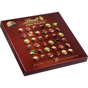 Pralinen Lindt Mini Pralinen Schicht-Nougat, 36 Stück