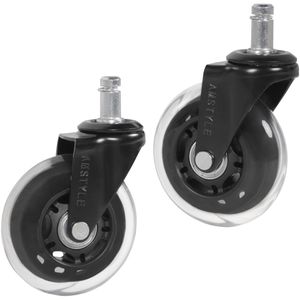 Produktbild für Stuhlrollen AMSTYLE SPM1.949, 5 Stück