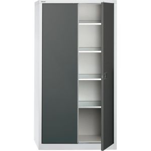 Werkzeugschrank Bisley E722A03G, aus Metall, grau / anthrazit