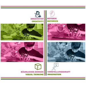 Produktbild für 3D-Stift Kunstify 80455199 Painting Pen D11 Multi