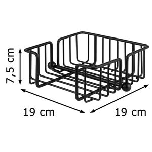 Produktbild für Serviettenhalter APS Urban 11770, Metall schwarz