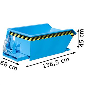 Produktbild für Kippbehälter BAUER MGU 230, für Stapler