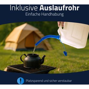 Produktbild für Wasserkanister Hünersdorff ECO 817400
