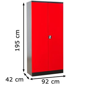 Produktbild für Aktenschrank G-Office FLC.19/N, aus Metall