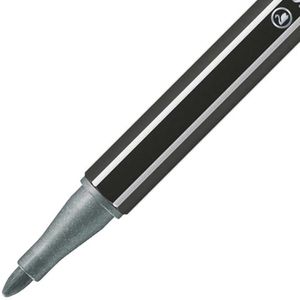 Produktbild für Metallic-Stifte Stabilo Pen 68, silber