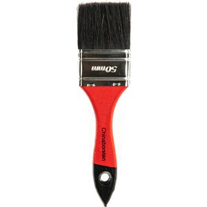 Nölle Malerpinsel 56520, Breite 50mm, Flachpinsel, alle Farben und Lacke, Chinaborste