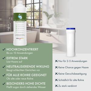 Produktbild für Rohrreiniger KLARBERG Abflussfrei, flüssig