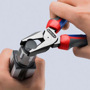 Produktbild für Kombizange Knipex 02 02 180, Kraft-Kombizange