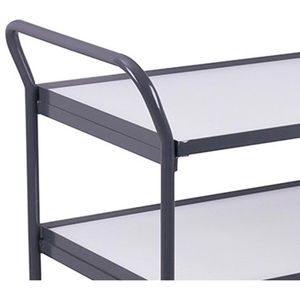 Produktbild für Tischwagen VARIOfit sw-600.657, ESD, Metall &amp; Holz